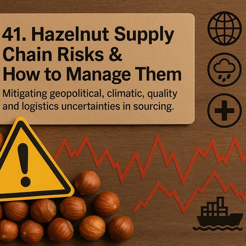 Hazelnut supply chain risk management visual