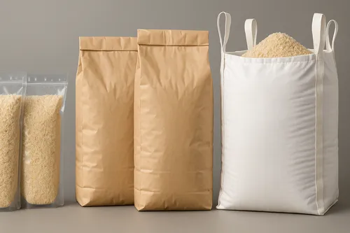 Bulk packed hazelnut flour